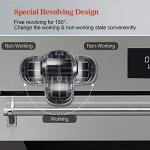 EUDEMON Child Safety Heat-Resistant Oven Door Lock, Oven Front Lock for Kids Easy to Install, Use 3M Adhesive,No Screws or Drill (Clear-Black) from Ningbo Eudemon Child Protective Equipment Co., Ltd.