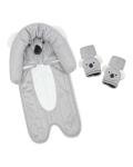 Travel Bug Baby & Toddler 3-Piece Head Support & Strap Covers Set for Car Seats, Strollers & Bouncers â¦ (Koala) by Goldbug
