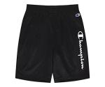 Champion Boys Hertiage Script Mesh Short (Large,Black/White Script) by Champion