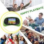 EASEGMER Kids Handheld Game Portable Video Game Player with 200 Games 16 Bit 2.5 Inch Screen Mini Retro Electronic Game Machine ,Best Gift for Child (Green) from HuiSmart