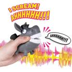 Scream-O Screaming Donkey Toy - Squeeze The Donkey's Cheeks and It Makes a Funny, Hilarious Screaming Sound - Series 1 - Age 4+ by Hog Wild