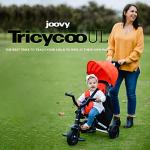Joovy Tricycoo UL, Kids Tricycle, Folding Push Tricycle with Reversible Seat, 8 Stages, Rorange by Joovy - Baby