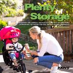 Joovy Tricycoo UL, Kids Tricycle, Folding Push Tricycle with Reversible Seat, 8 Stages, Rorange by Joovy - Baby