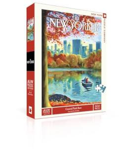 New York Puzzle Company - New Yorker Central Park Row - 500 Piece Jigsaw Puzzle by New York Puzzle Company