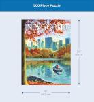 New York Puzzle Company - New Yorker Central Park Row - 500 Piece Jigsaw Puzzle by New York Puzzle Company
