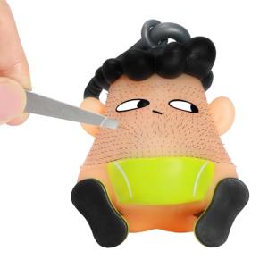 Pimple Popper Toy Skin Picking Fidget Toy, Stress Relief Toy Blackheads Remover Asmr, Trichotillomania Squishy Fidget Toy Hair Pulling Novelty Gag Gift Cute Key Chain by Angel's Wonderland