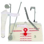 DMI Over the Door Posture Corrector and Cervical Neck Traction Device for Physical Therapy, Neck Stretcher, Back Stretcher, Neck Pain, Migraine Relief, Back Pain or Arthritis, 2-20 Lb Graduated Scale by Duro-Med