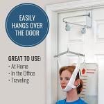 DMI Over the Door Posture Corrector and Cervical Neck Traction Device for Physical Therapy, Neck Stretcher, Back Stretcher, Neck Pain, Migraine Relief, Back Pain or Arthritis, 2-20 Lb Graduated Scale by Duro-Med
