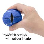 Top Glides Precut Walker Tennis Ball Glides - Dark Blue - 2 Pairs by Top Glides