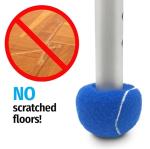 Top Glides Precut Walker Tennis Ball Glides - Dark Blue - 2 Pairs by Top Glides