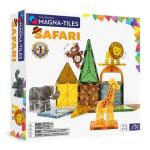 MAGNA-TILES Safari Animals 25-Piece Magnetic Construction Set, The ORIGINAL Magnetic Building Brand by Magna-Tiles
