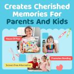 Mumaloo Kids Crafts Kit, Educational Kids Craft Box, Arts and Crafts for Girls & Boys, Craft Box for Kids, 10 Pre-Packaged Crafts for Kids, Kid Crafts Set - Sensory Kids Arts and Crafts, Craft Kits from Mumaloo