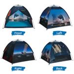 Mnagant Kids Play Tent -61âx61âx53â Imaginative Play Popup Tent Dome Tent Playhouse for Kids Indoor / Outdoor Fun-The Observatory Universe Space Theme Kid Tent for Boys and Girls from Mnagant