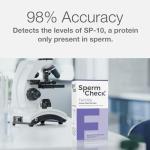 Spermcheck Fertility Home Test Kit for Men- Shows Normal or Low Sperm Count- Easy to Read Results-Convenient, Accurate, Private from PBM