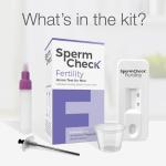 Spermcheck Fertility Home Test Kit for Men- Shows Normal or Low Sperm Count- Easy to Read Results-Convenient, Accurate, Private from PBM