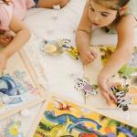 Melissa & Doug Jigsaw Puzzle Bundle (Dinosaur,Safari and Ocean) by Melissa and Doug