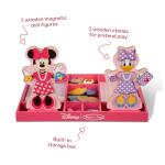 Melissa & Doug Disney Minnie Mouse and Daisy Duck Magnetic Dress-Up Wooden Doll Pretend Play Set (40+ pcs) from Melissa & Doug