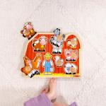 Melissa & Doug Farm Animals Jumbo Knob Wooden Puzzle from Melissa & Doug