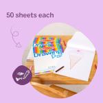 Melissa & Doug Drawing Paper Pad (9 x 12 inches) - 50 Sheets, 3-Pack from Melissa and Doug
