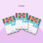 Melissa & Doug Drawing Paper Pad (9 x 12 inches) - 50 Sheets, 3-Pack from Melissa and Doug