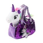 Little Jupiter Plush Pet Set with Purse - Unicorn Toys - Unicorn Stuffed Animal - Unicorn Gift for Girls - Kids Plushie (White Unicorn) Age 4 - 5 - 6 - 7 yrs from Little Jupiter