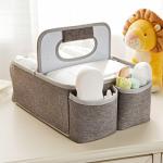 Munchkin Portable Diaper Caddy Organizer, Grey by Munchkin