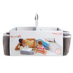 Munchkin Portable Diaper Caddy Organizer, Grey by Munchkin