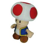 Little Buddy Super Mario All Star Collection 1417 Toad Stuffed Plush, Multicolored,7.5" by YoCosii