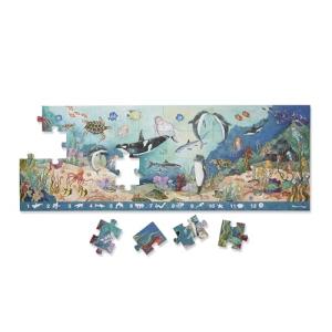 Melissa & Doug Search and Find Beneath the Waves Floor Puzzle (48 pcs, over 4 feet long) from Melissa & Doug