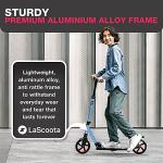 Scooter for Kids Ages 6-12 Scooters for Teens 12 Years and Up - Kick Scooters for Adults, Teens and Kids - Scooters for Kids 8 Years and Up with Quick Release Folding System (Fusion) from Lascoota