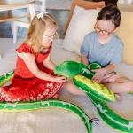 Melissa & Doug Giant Boa Constrictor - Lifelike Stuffed Animal Snake (over 14 feet long) from Melissa & Doug