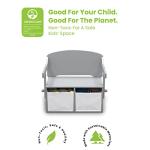 Delta Children MySize Kids Convertible Activity Bench, Grey by AmazonUs/DEN7B