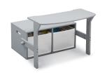 Delta Children MySize Kids Convertible Activity Bench, Grey by AmazonUs/DEN7B