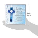 The Grandparent Gift Handmade Glass, Confirmation Gift Cross for Boy from The Grandparent Gift
