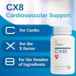 Xtend-Life | CX8 Cardiovascular Support | Supplement with Vitamin D & K2 MK7 | Promote Heart Health, Lower Blood Pressure, Cholesterol, & Arterial Calcification | Men & Women | 90 Vegetarian Capsules from XTENDLIFE