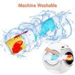 Secopad Kids Bath Mat for Tub Non Slip, 40 X 16 Inch Large Cartoon Anti Slip Toddler Baby Bath Mat, Right Drain by Secopad