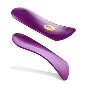 Samurai Insoles Ninjas Plantar Fasciitis Relief Arch Support Shoe Insoles, Women 8 to 8.5, Men 6 to 6.5, Purple by Samurai Insoles