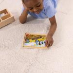 Melissa & Doug Construction Vehicles 4-in-1 Wooden Jigsaw Puzzles (48 pcs) from Melissa & Doug