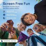 SHASHIBO Shape Shifting Box - Award-Winning, Patented Fidget Cube w/ 36 Rare Earth Magnets - Extraordinary 3D Magic Cube â Shashibo Cube Magnet Fidget Toy Transforms Into Over 70 Shapes (Spaced Out) from Shashibo