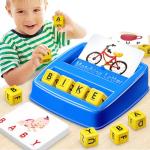 NARRIO Educational Toys for 3 4 5 Year Old Boys Gift, Matching Letter Game Preschool Learning Toys for Kids Ages 4-8 Years, Birthday Gifts for 3-6 Year Old Boys Toddler Toys Age 2-4 by Narrio