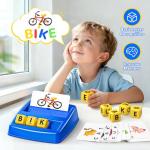 NARRIO Educational Toys for 3 4 5 Year Old Boys Gift, Matching Letter Game Preschool Learning Toys for Kids Ages 4-8 Years, Birthday Gifts for 3-6 Year Old Boys Toddler Toys Age 2-4 by Narrio