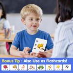 NARRIO Educational Toys for 3 4 5 Year Old Boys Gift, Matching Letter Game Preschool Learning Toys for Kids Ages 4-8 Years, Birthday Gifts for 3-6 Year Old Boys Toddler Toys Age 2-4 by Narrio