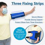 Elbow Immobilizer Splint Elbow Brace for Women Ulnar Nerve Night Brace Arm Splint Tennis Elbow Support Sleeping Brace Cubital Tunnel Syndrome Arm Immobilizer Stabilizer Braces for Tendonitis (L) by Zelen