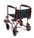 Everest & Jennings Transport Wheelchair, Lightweight & Compact Folding Aluminum, 17" Seat, Red by GF Health Products, Inc.