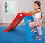 Little Tikes First Slide Toddler Slide, Easy Set Up Playset for Indoor Outdoor Backyard, Easy to Store, Safe Toy for Toddler, Slip And Slide For Kids (Red/Blue) from MGA Entertainment