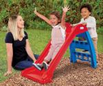 Little Tikes First Slide Toddler Slide, Easy Set Up Playset for Indoor Outdoor Backyard, Easy to Store, Safe Toy for Toddler, Slip And Slide For Kids (Red/Blue) from MGA Entertainment