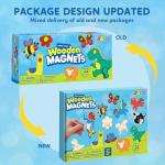 JOYIN 12 Wooden Magnet Creativity Arts & Crafts Painting Kit Decorate Your Own for Kids Paint Gift, Birthday Parties and Family Crafts, Easter Basket Stuffers. from Joyin Inc