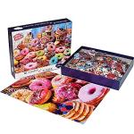 Jigsaw Puzzles for Adults 1000 Piece Puzzle for Adults 1000 Pieces Jigsaw Puzzle 1000 Pieces-Donuts Dessert from HUADADA