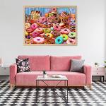 Jigsaw Puzzles for Adults 1000 Piece Puzzle for Adults 1000 Pieces Jigsaw Puzzle 1000 Pieces-Donuts Dessert from HUADADA