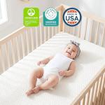 Dream On Me Baby Fairy 5â Foam Crib & Toddler Bed Mattress in a Box, White I Greenguard Gold Certified I JPMA Certified by Dream On Me